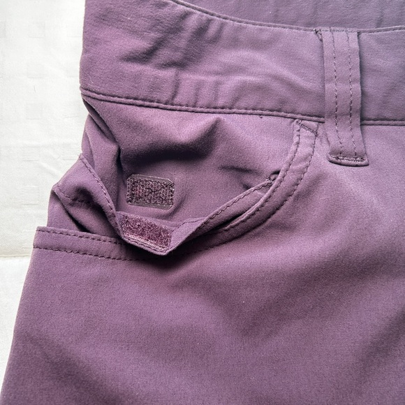 EDDIE BAUER ADVENTURER SKORT. EGGPLANT. SIZE 4. - Picture 8 of 10